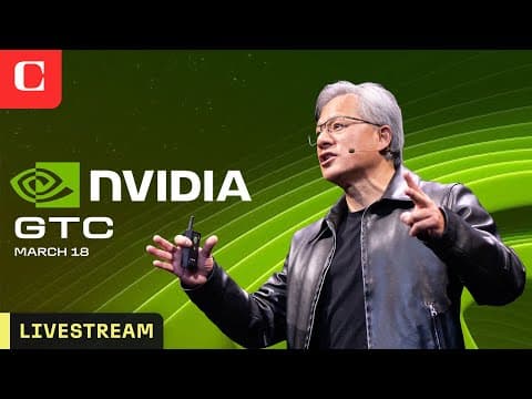 Watch: Jensen Huang's Nvidia Gtc Keynote - Live