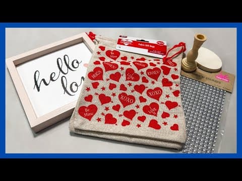 Valentine Decor Diy || Heart Decor Diy || Just 1 Quick Craft
