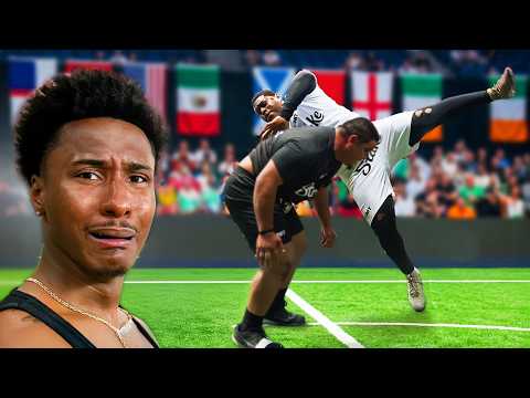 This Sport Got Banned Across The World! (oklahoma Drills W/no Pads)