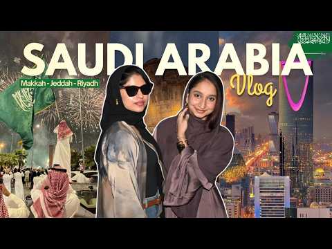 Saudi Travel Vlog 🏜️🇸🇦 Exploring Jeddah, Riyadh & Makkah ✨