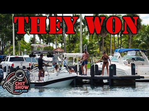 He Must Take Her Keys Going Forward ! Son Let's Parents Pay The Price At The Boat Ramp ( Chit Show)