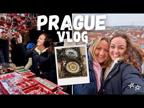 Prague Vlog! 🇨🇿 Christmas Markets, Fairmont Hotel, Astronomical Clock & Baroque Library Czechia 🏙️