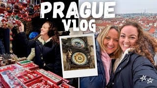 Prague Vlog! 🇨🇿 Christmas Markets, Fairmont Hotel, Astronomical Clock & Baroque Library Czechia 🏙️