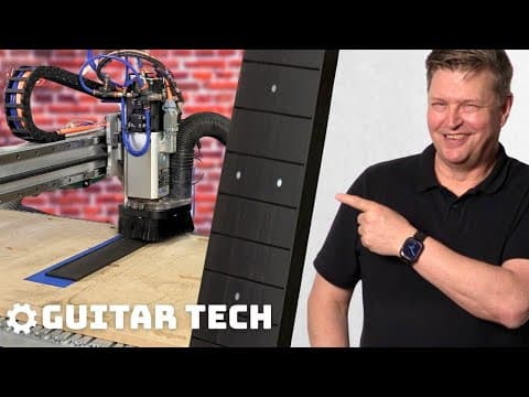 Dive Into Cnc! Easy Custom Fingerboard