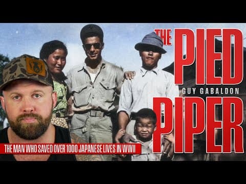 Marine Captures Over 1000 Pow's - The Pied Piper Of Saipan - Guy Gabaldon