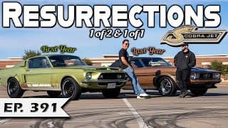 First And Last Of The Cobra Jet Mustang - 1968.5 Kr & 1973.5 Q Code Convertible!