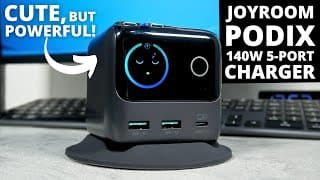 Joyroom Podix Review: This Cute Emoji Charger Is A 140w Monster!