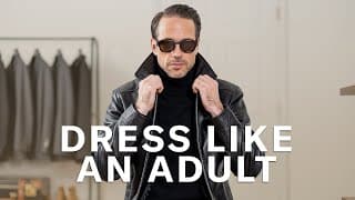 How To Wear A Leather Jacket Like An Adult