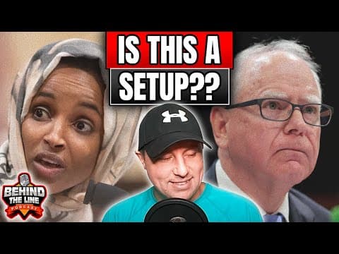 Ilhan Omar Faked Attack As Tim Walz Surrenders To Donald Trump