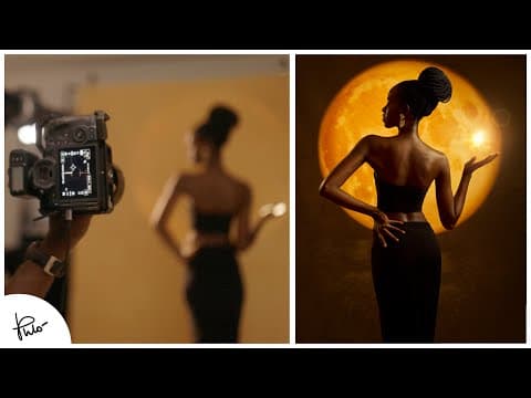Creating An Artistic Style Art Photo | Behind The Scenes