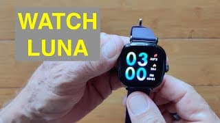 Xiaomi Udfine Watch Luna Bt Calling Ip68 Always-on Amoled Lady's Smartwatch: Unboxing & 1st Look