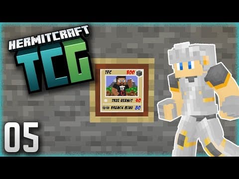 Building A New Miner Deck! | Hermitcraft Tcg Add-on - Ep. 5