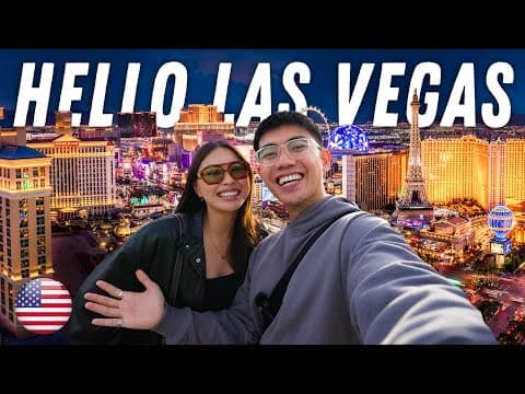 First 24 Hours In Las Vegas 🇺🇸 Hello America!