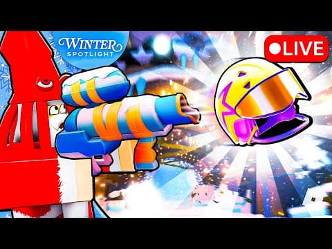 🔴 Final Days: Afk Launching "broadcaster's Winning Helmet" To Everyone In Roblox: Winter Spotlight