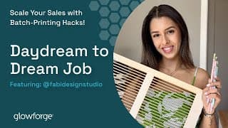 Daydream To Dream Job: Scale Your Sales With Batch Printing Hacks!