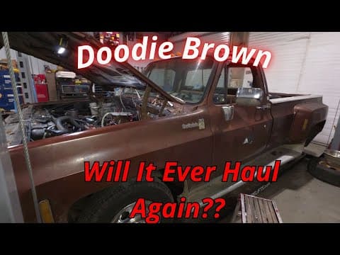 Doodie Brown Needs Lots Of Work Before He Can Haul Anything!!