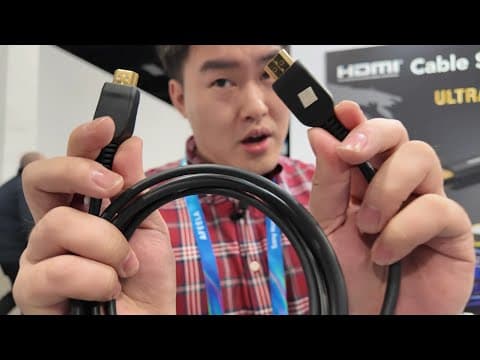 Elka Ultra96 Hdmi 2.2 Cables At Ces 2026 Passive Coax 2 M Now, 5–10 M Roadmap