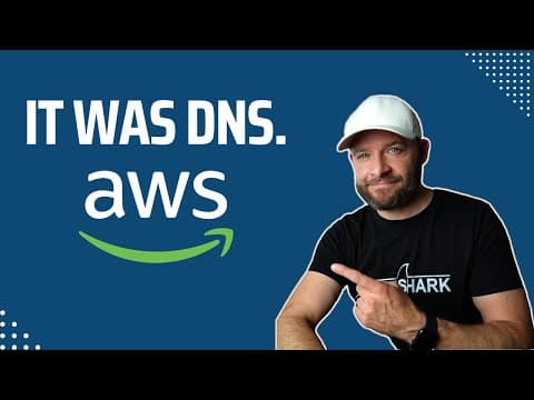 AWS Went Down... It was DNS.
