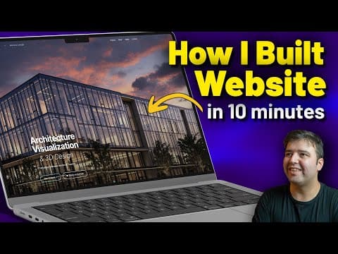 Website Built In 10 Minutes | No Code Required