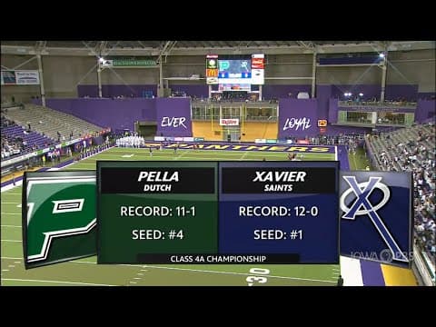 Class 4a — Pella Dutch Vs. Xavier Saints
