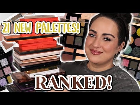 21 New Eyeshadow Palettes… Ranked From Worst To Best! 💥 (fall 2025)