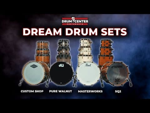Dream Drum Set Showcase | Sonor, Dw, Pearl And Craviotto!