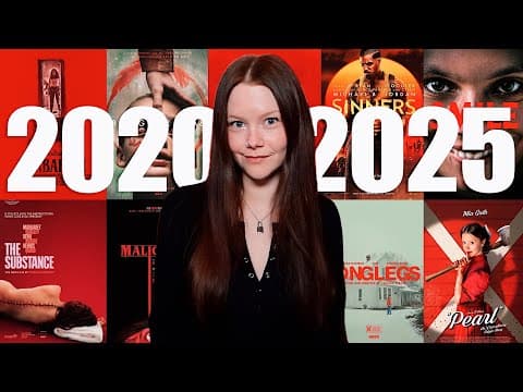 Ranking The Horror Years | 2020-2025 The True Modern Era