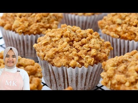 Super Easy Banana Oatmeal Muffins!