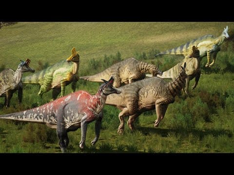 The (𝓪𝓵𝓶𝓸𝓼𝓽) Unstoppable Hadrosaur Herd- Path Of Titans | Lambeosaurus Update