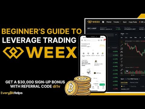 Beginner's Guide To Crypto Leverage Trading On Weex 2025: How To Long & Short Trade Crypto