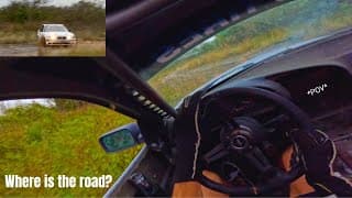 E36 Street Drift Through A Forest *pov*