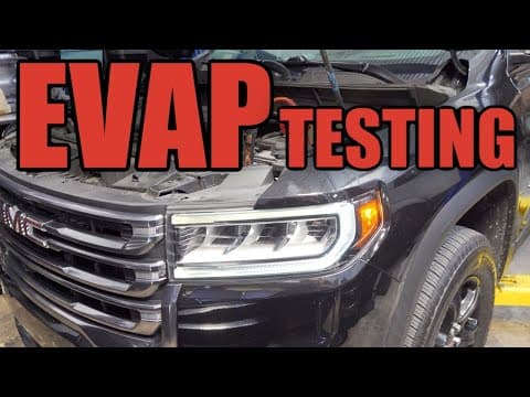 Gmc Acadia Evap Leak Diagnosis | This Is Why We Always Double Check The Previous Shops Diag