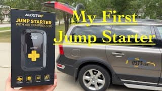 Auxito Jump Starter With Air Compressor - Review For My Volvo's