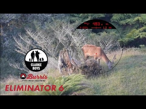 Hunting With Rangefinder Scope! Benelli Lupo .300win Mag With Burris Eliminator 6