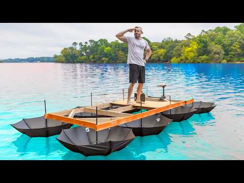 I Built A Boat Out Of Umbrellas