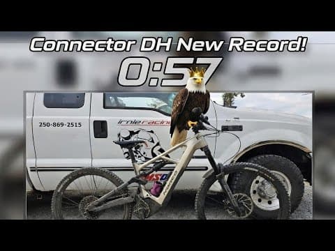 New Champ 🏆 Connector Dh - New Record 0:57 | Crawford Mtn Bike Park- Kelowna Bc January 25, 2026