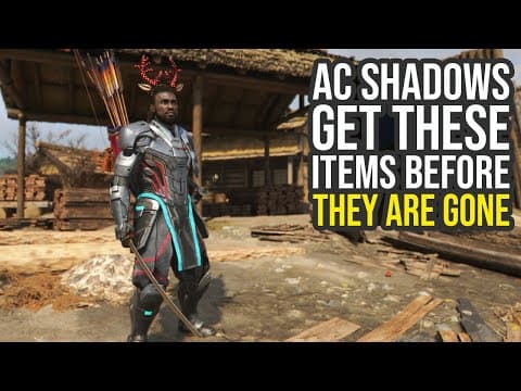 Assassin's Creed Shadows New Items & Missions... (ac Shadows Weekly Reset)