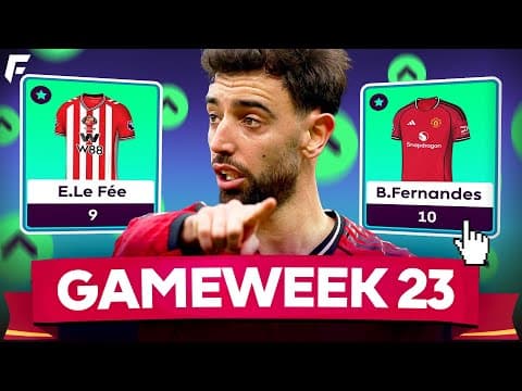 Fpl Gw23 Transfer Plans ✅ Team Selection ✍️