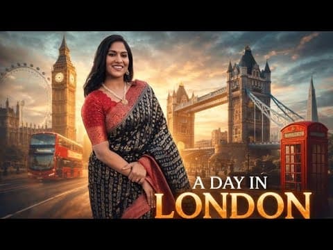 A Day In London #swasika #london #vlog #cute #photoshoot #saree