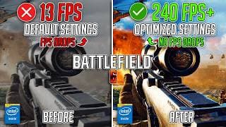 Battlefield 6 - Fix Fps Drops, Stutters & Lags With Best Settings On Any Pc📈