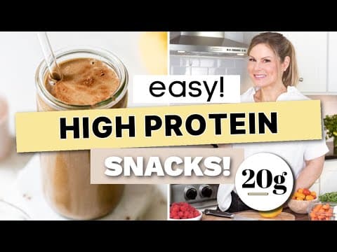 High Protein Snacks That Take Minutes To Make