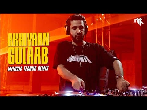 Akhiyaan Gulaab - Dj Nyk Melodic Techno Remix | Mitraz | Adhunyk Lab | Immersive Experience | Shahid