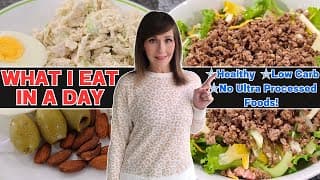 Healthy What I Eat In A Day | Low Carb & Fasting