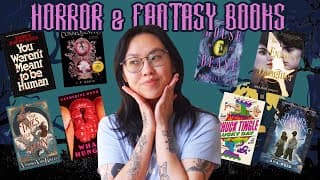 Gorey Horror, Dark Academia, Merman Romantasy, And More Books I Read For Spooky Season 🎃 Book Wrapup
