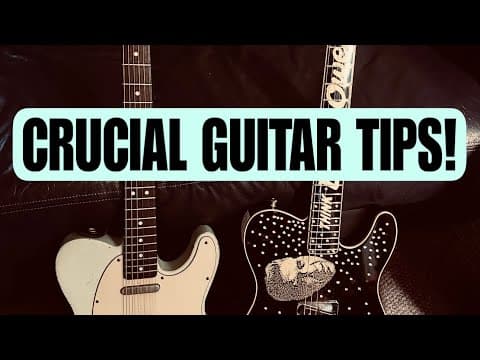 Must Know Tricks Of The Trade For All Guitar Players!