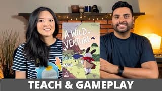 A Wild Venture - Board Game Teach & Playthrough