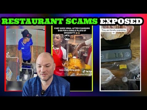 Restaurants Are Scamming Us — Tiny Portions, Fake Lobster & Insane Prices