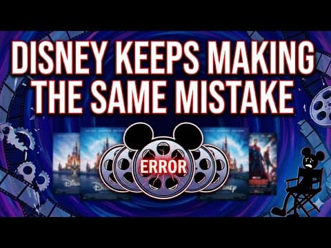 The Mistake Disney Won’t Stop Making