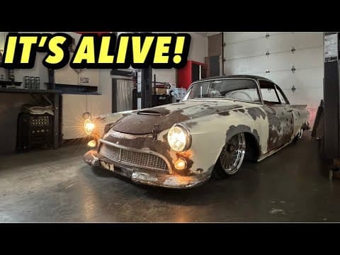 Wiring My Bagged & Body Swapped 1960 Auto Union! (6v To 12v Conversion)