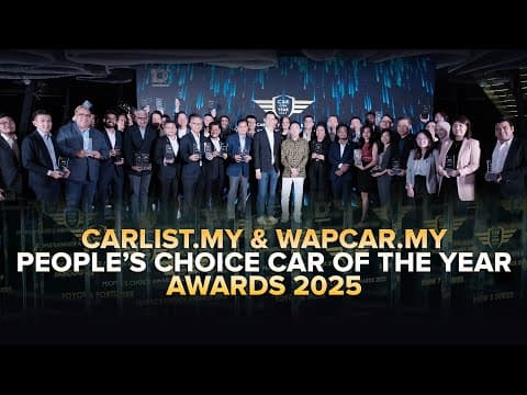 14 Brands, 36 Wins! 2025 Carlist & Wapcar Car Of The Year Awards Highlights